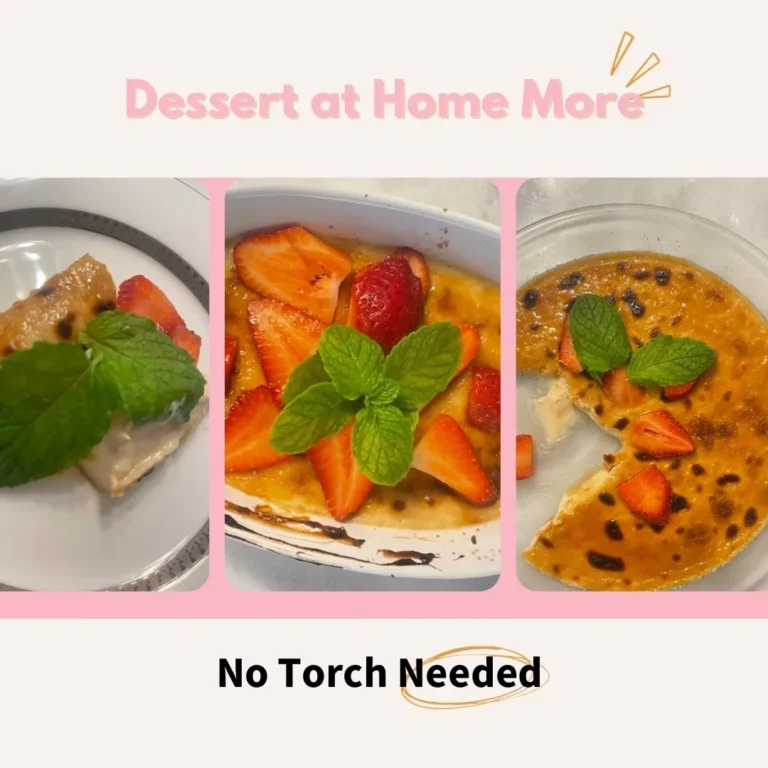 Easy Homemade Créme Brûlée