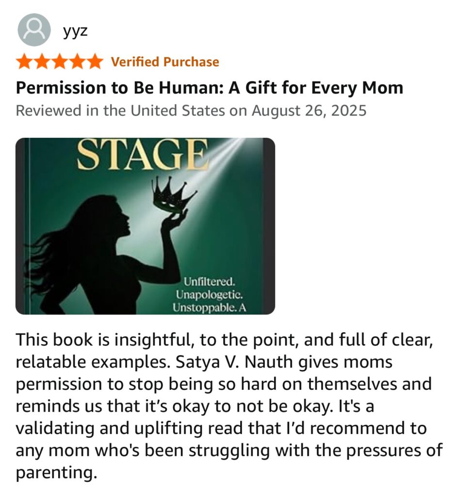 Review for the book, Mom Take Center Stage